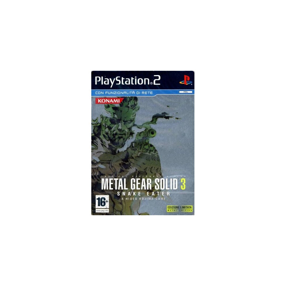 Metal Gear Solid 3 : Snake Eater Limited Metal Edition-image-OPC-PF6TQH-NEW