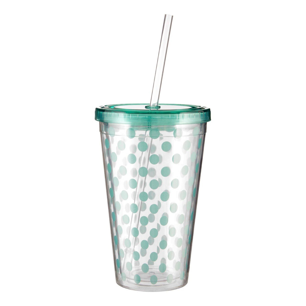 Premier Housewares Durable Spot Drinks 450Ml Cup, Versatile Plastic Water Cup, Portable Safe Plastic Water Drinking Cup