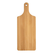 Large Bamboo Paddle Chopping Board, Rectangular Cutting Board for Kitchen, Natural Wood Chopping Board