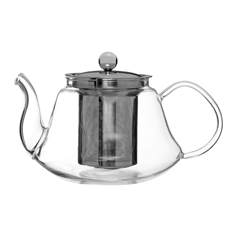 High Borosilicate Teapot With Strainer, 800 Ml