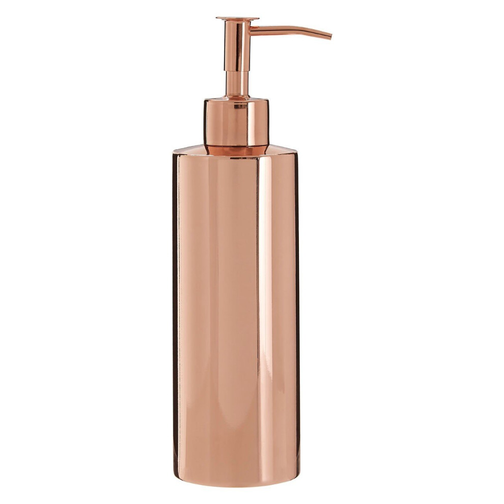 Clara Lotion Dispenser 400ml | Rose Gold-Tone Soap Dispenser