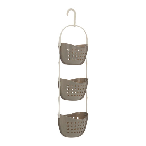Premier Housewares 3-Tier Shower Caddy - Grey