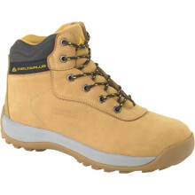 (11) Delta Plus LH840 Nubuck Leather Hiker Safety Work Boots Tan (Sizes 7-12)