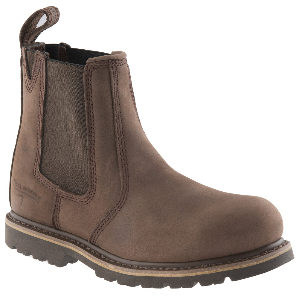 (8) Buckler B1150SM Buckflex Safety Work Men's Dealer Boots Chocolate (Sizes 4-13)