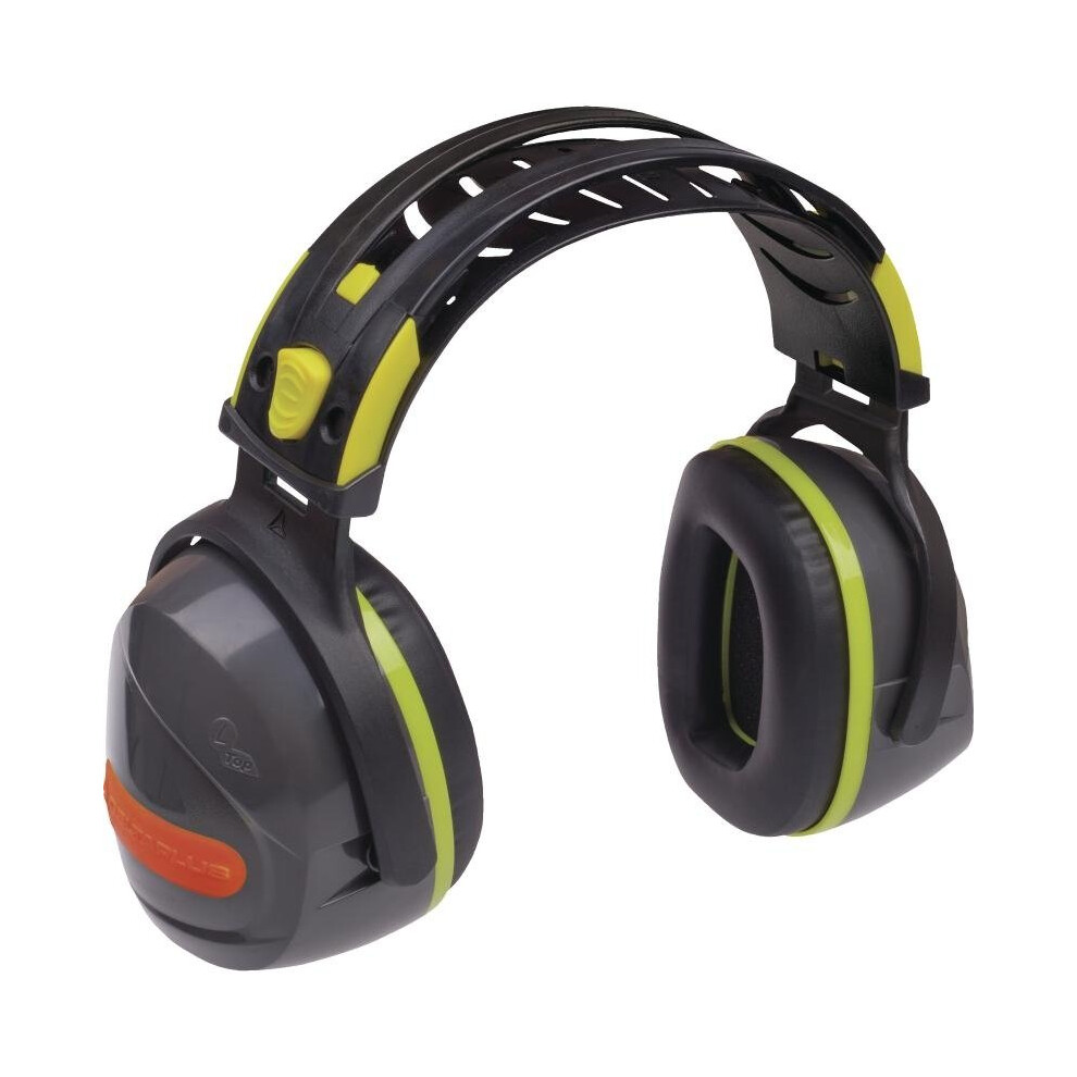 (Grey) Delta Plus INTERLAGOS Safety Ear Defenders SNR 33 dB (Yellow or Grey)