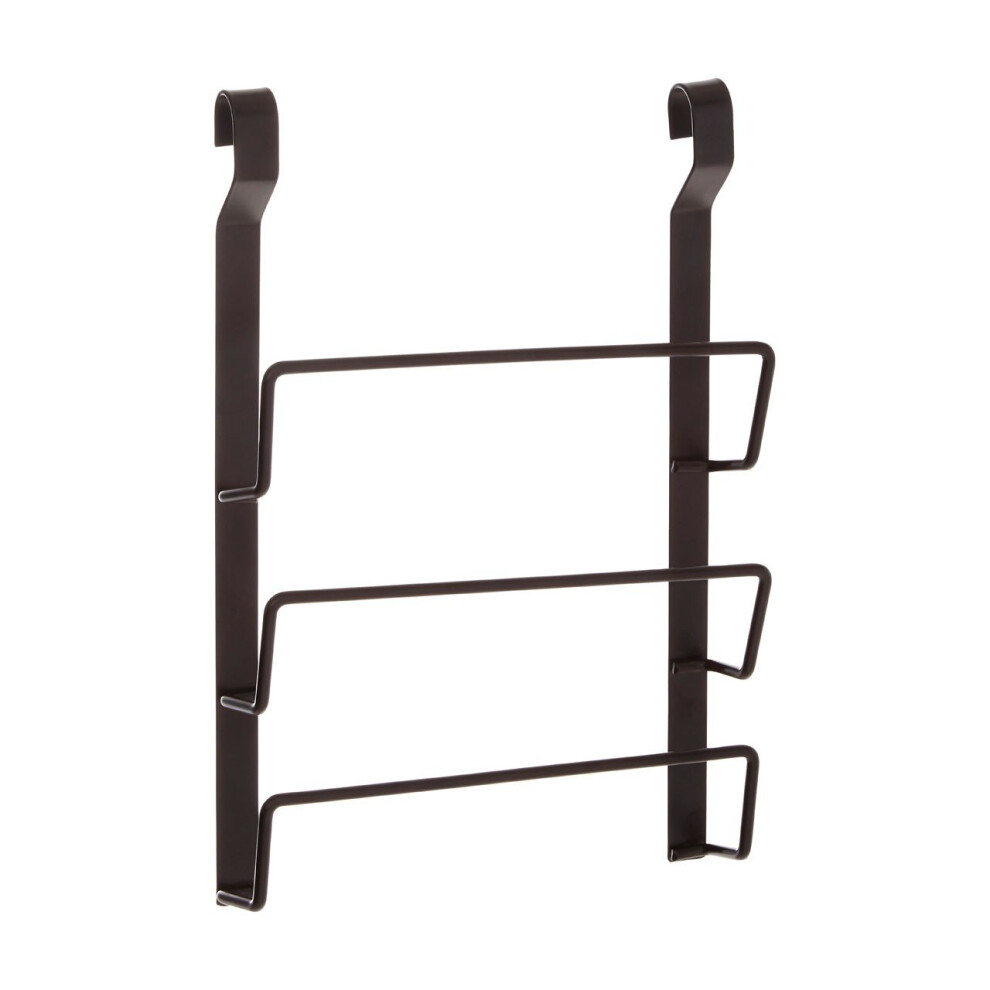 Sorello Hanging Pan Lid Rack, Iron, Black