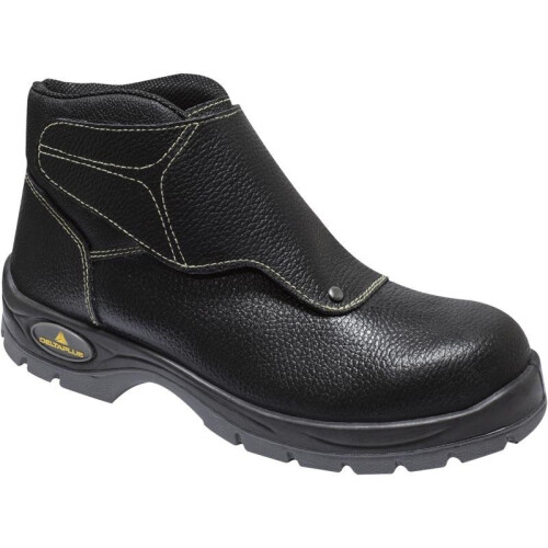 (9) Delta Plus COBRA Safety Welder Work Boots Black (Sizes 7-12)
