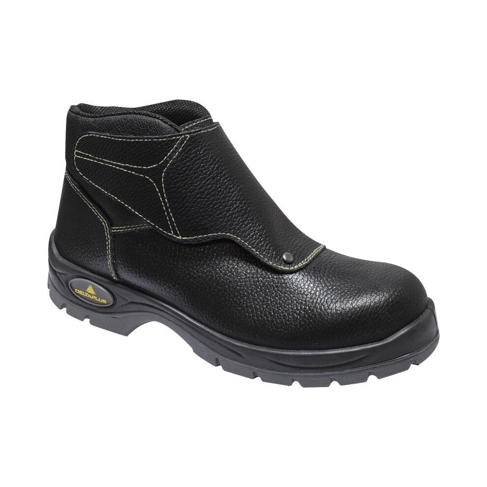 (9) Delta Plus COBRA Safety Welder Work Boots Black (Sizes 7-12)