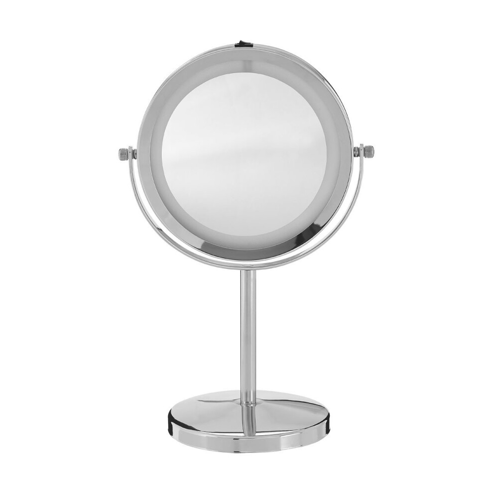 Clara LED Mirror, Chrome, Silver