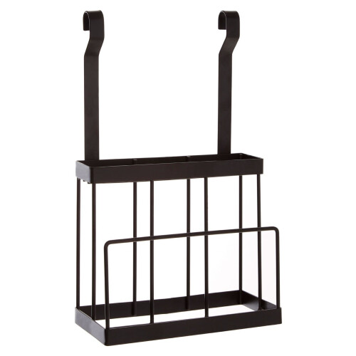 Premier Housewares Sorello Hanging knife Storage Rack, Iron, Black