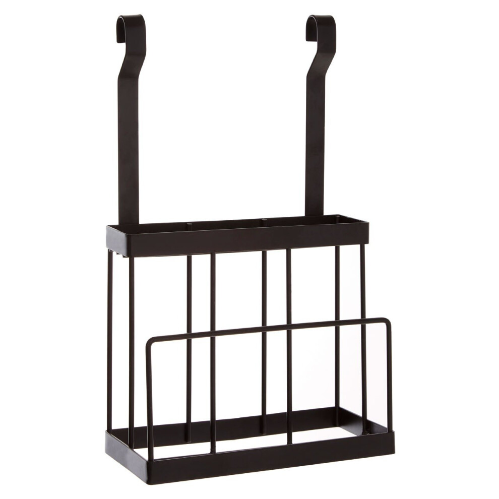 Sorello Hanging knife Storage Rack, Iron, Black