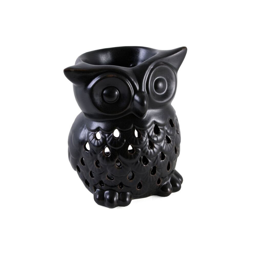 Something Different Black Owl Oil Burner