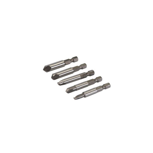 Silverline Damaged Screw Remover Set 5pce - 50mm