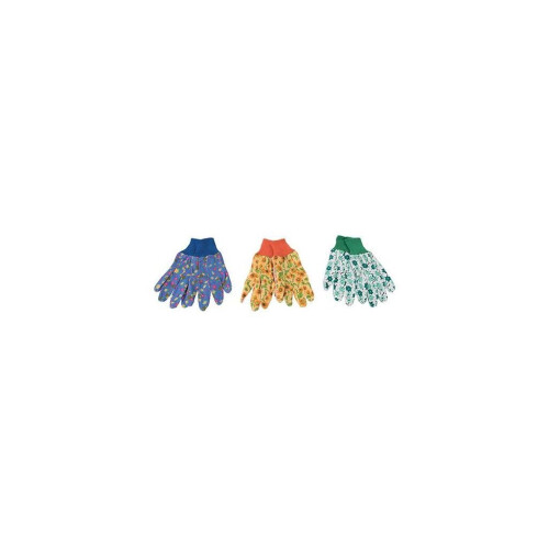 Silverline Floral Gardening Gloves 3pk - Medium