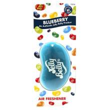 Jelly Belly Car Air Freshener - Blauwe Bessen 3D Hanger, Duurt Tot 30 Dagen, Voor Auto, Thuis of Kantoor, Geschikt Voor Iedereen