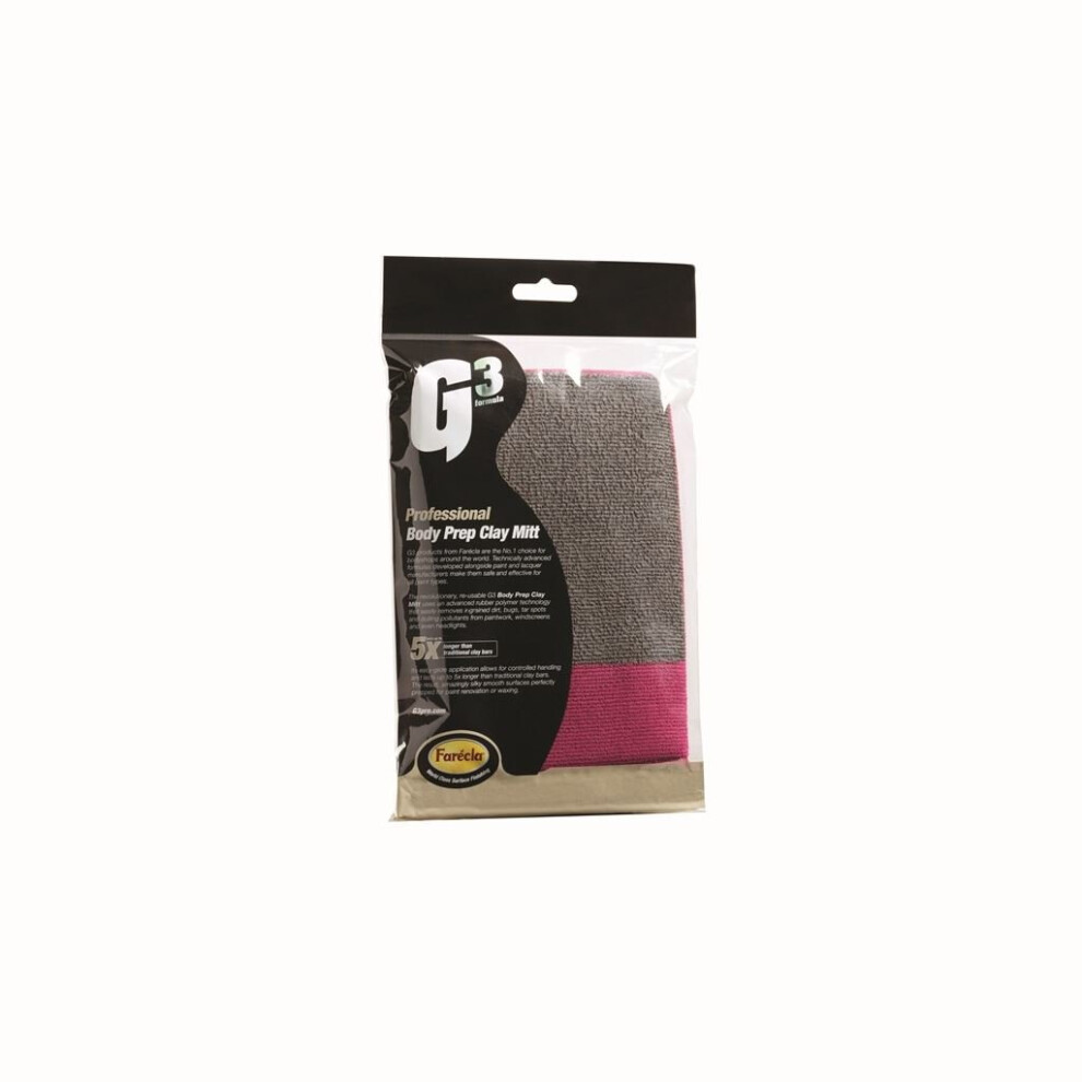 G3 Pro Body Prep Clay Mitt 814847016335