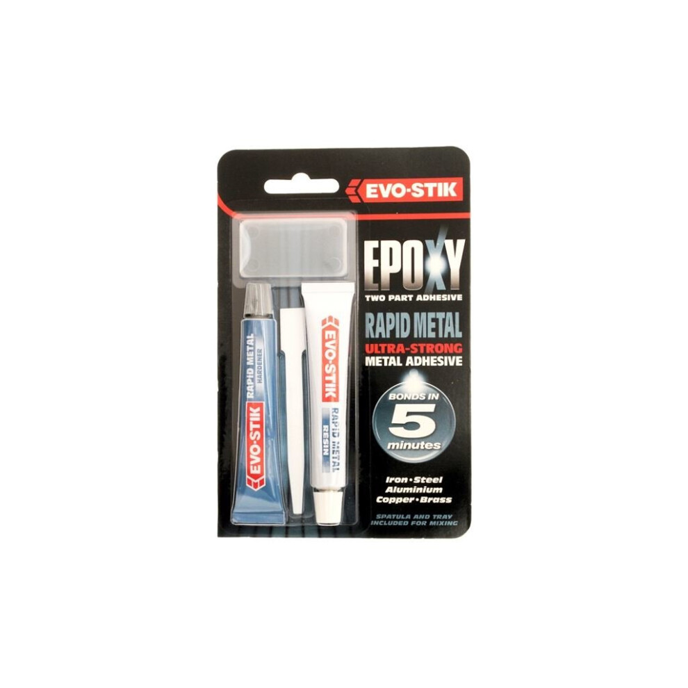 Rapid Metal Two Part Epoxy - 2 x 15ml Tubes - 2 x 3g