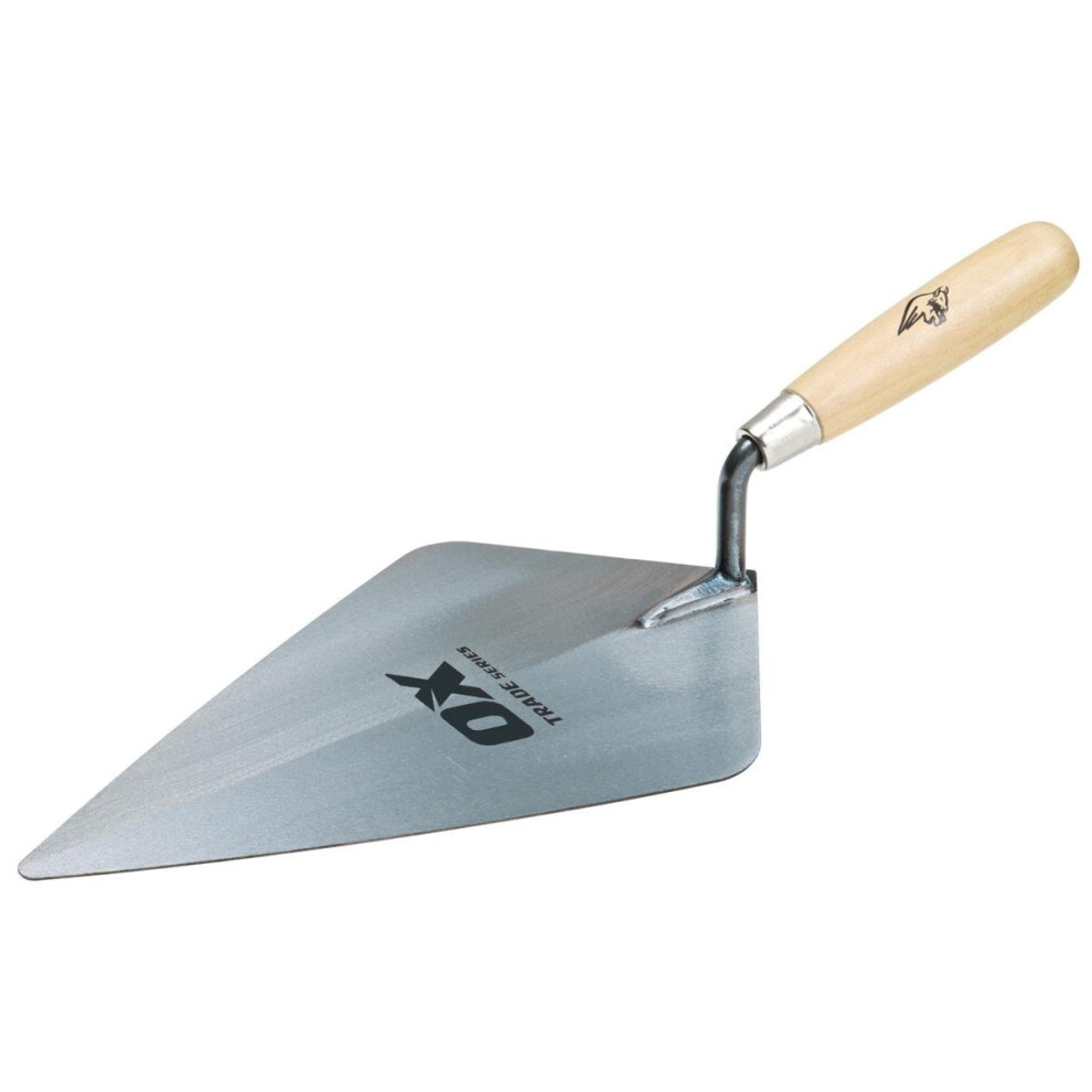 OX Trade Brick Trowel Carbon Steel Blade London Pattern - 280mm