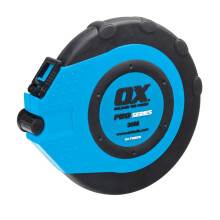 OX Pro Fibreglass Closed Reel Tape Measure - 30m
