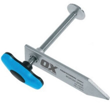 OX Pro Zinc Plated Solid Steel Mortar Spike