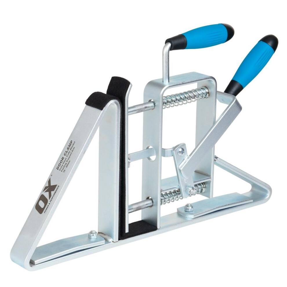 OX Pro Solid Steel Door Clamp - 490mm x 300mm