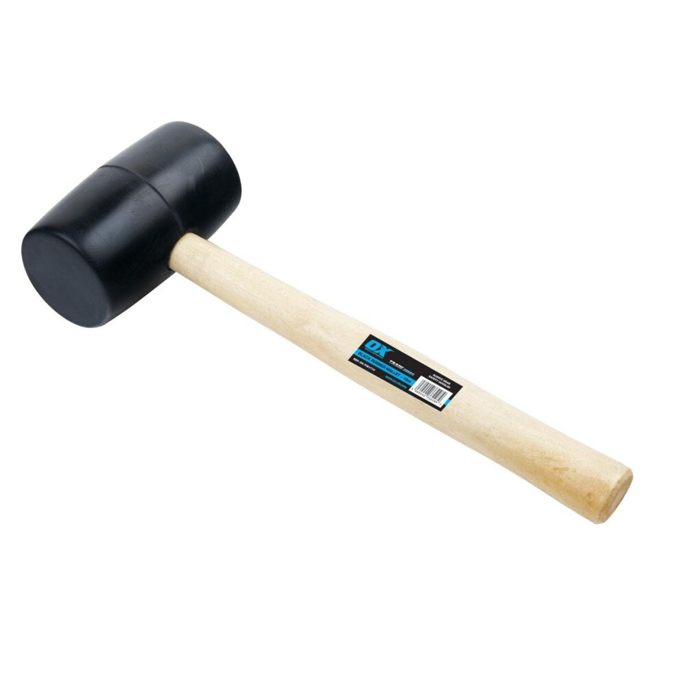 (24oz) OX Trade Black Rubber Mallet (Various Sizes)