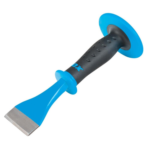 OX OX Pro Electricians Chisel with Dual Hand Guard - 57 x 254mm
