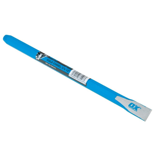OX (25 x 450mm) OX Trade Solid Forged Steel Cold Chisel (Various Sizes)