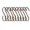 Premier Housewares Set of 10 Sorello Hanging Hooks, Iron, Black 1