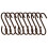 Premier Housewares Set of 10 Sorello Hanging Hooks, Iron, Black 1