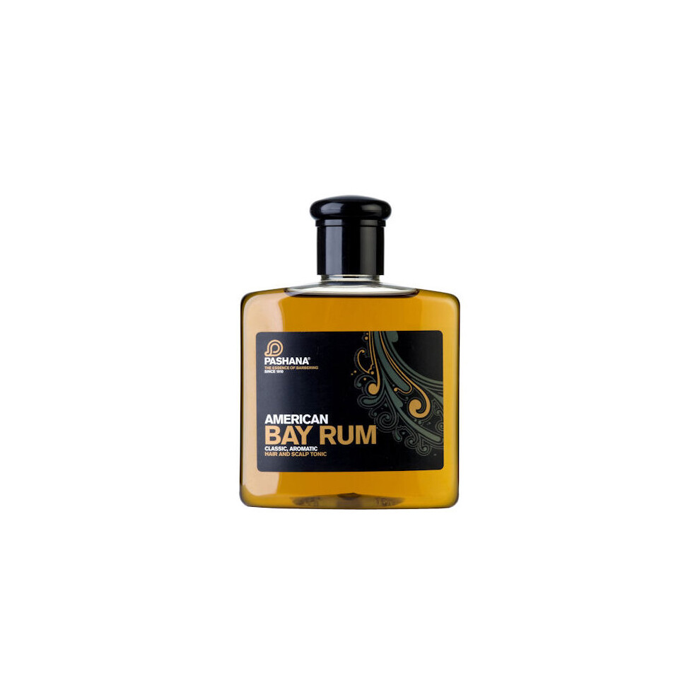 Pashana American Bay Rum 250ml – Classic Hair Dressing That Stimulates a Healthy, Invigorated Scalp