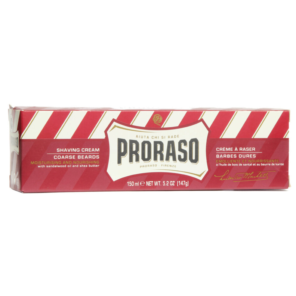 Proraso Shaving Cream For Coarse Beards 150ml tube