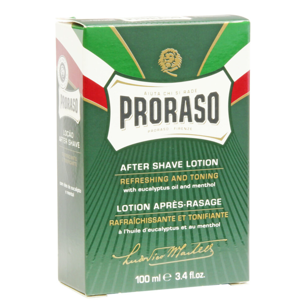 Facial Cream Proraso Refreshing & Toning 100 Ml