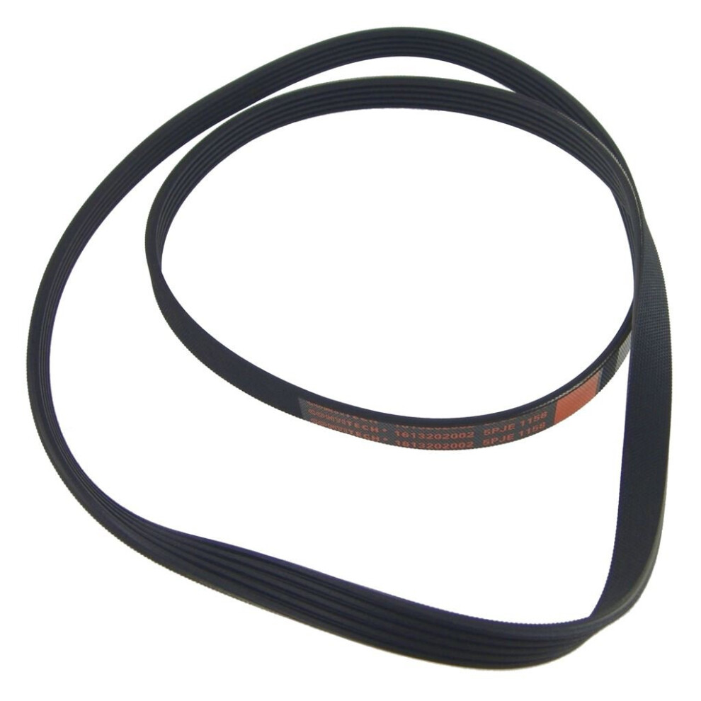 Hotpoint Polyvee Washing Machine Drive Belt 1158 5PJE