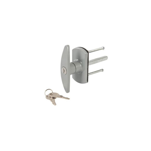 Silverline Garage Door Locking Handle - 75mm Square