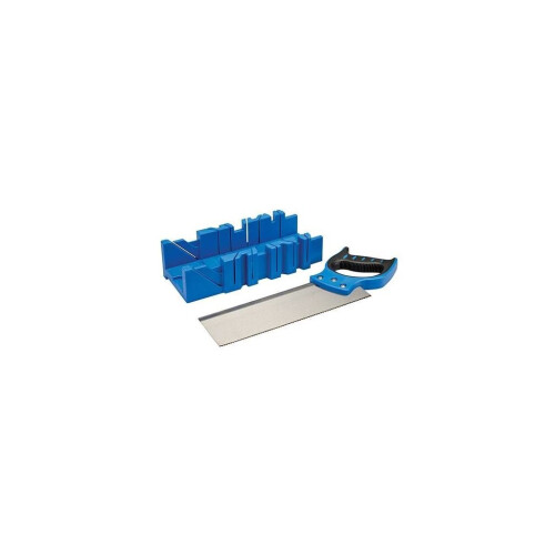 Silverline Expert Mitre Box & Saw - 300 x 90mm