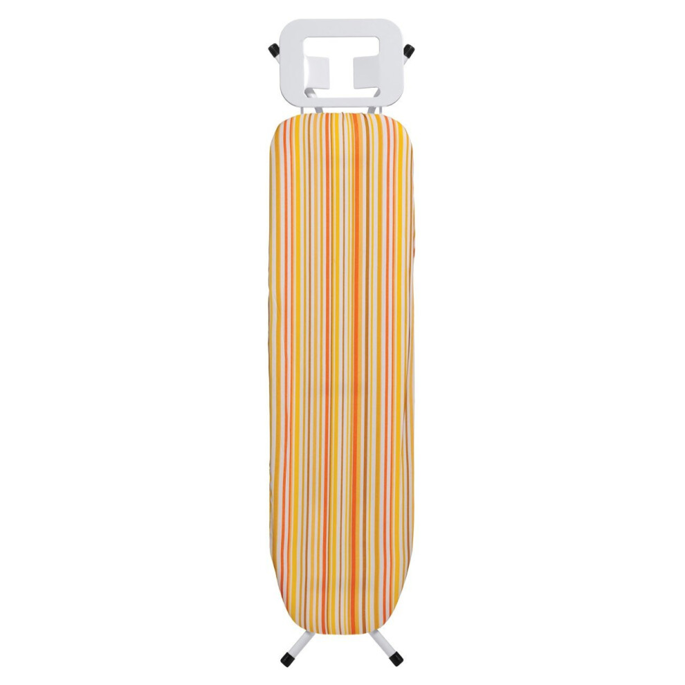 Ironing Board with Stripe Cotton Cover- Orange/Yellow