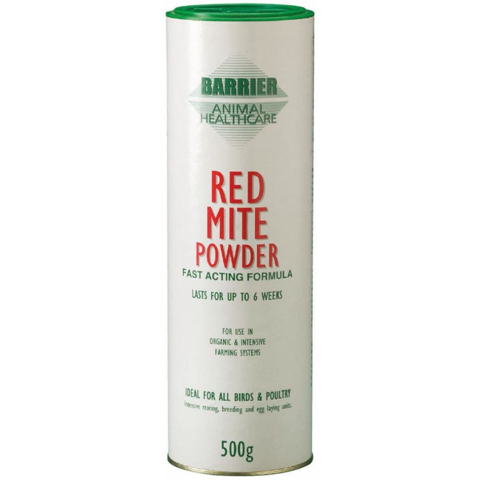 (500 Gram) Barrier Red Mite Powder