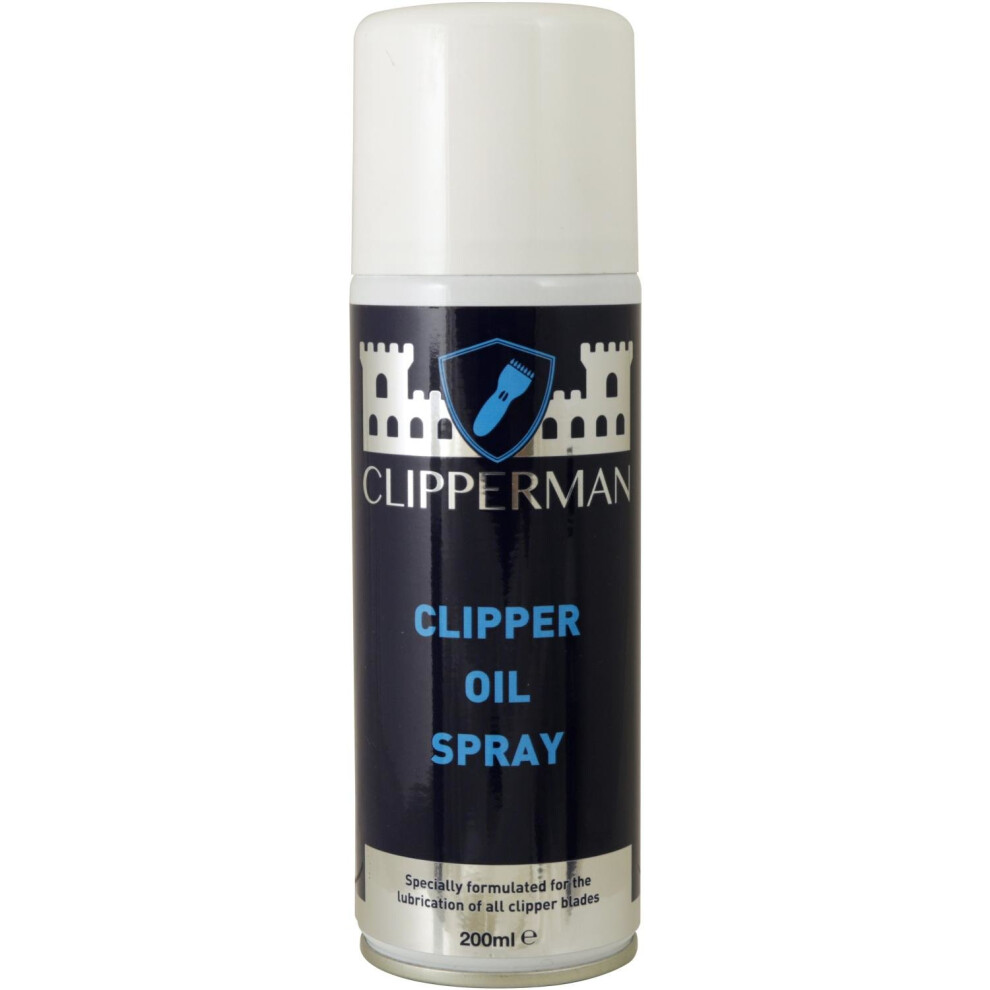 Clipperman (Spray X 200 Ml) Clipper Oil X 250 Ml