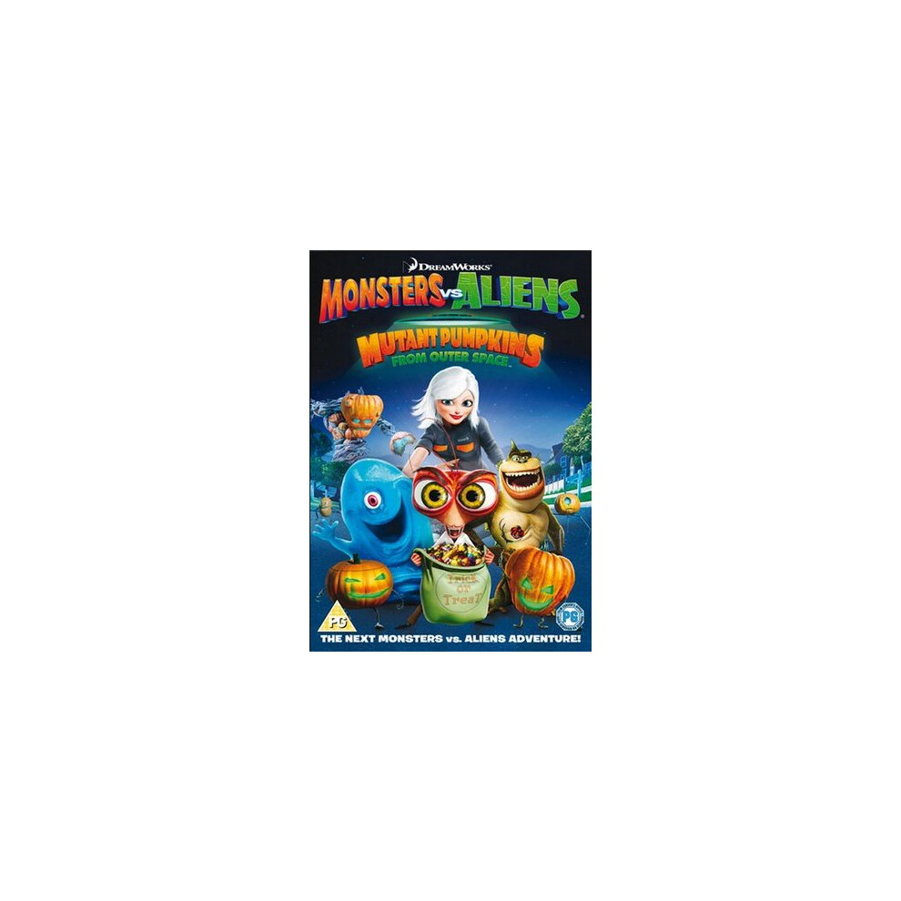 Monsters Vs Aliens Mutant Pumpkins From Outer Space DVD