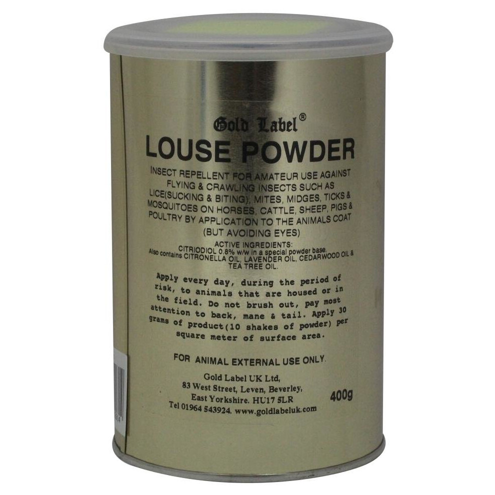 Gold Label Gold (400 Gram) Label Louse Powder