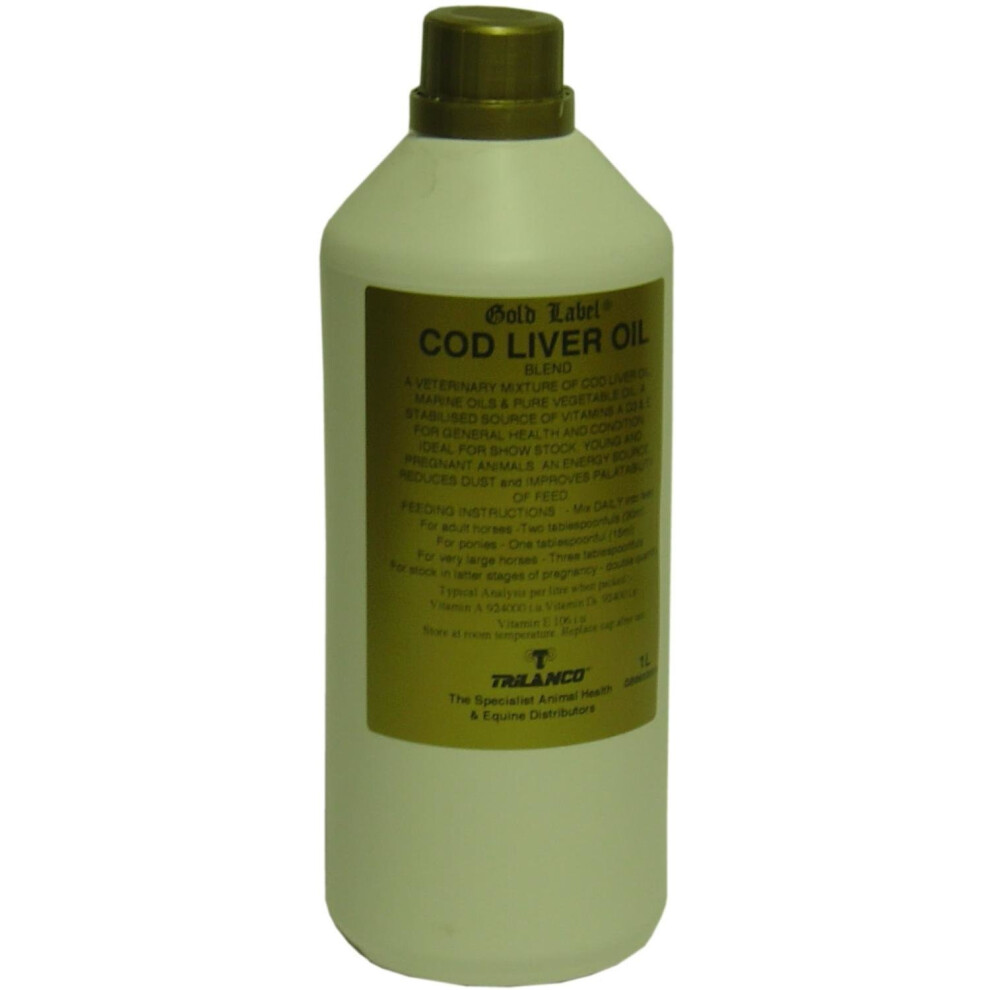 Gold Label Gold (1 Litre) Label Cod Liver Oil