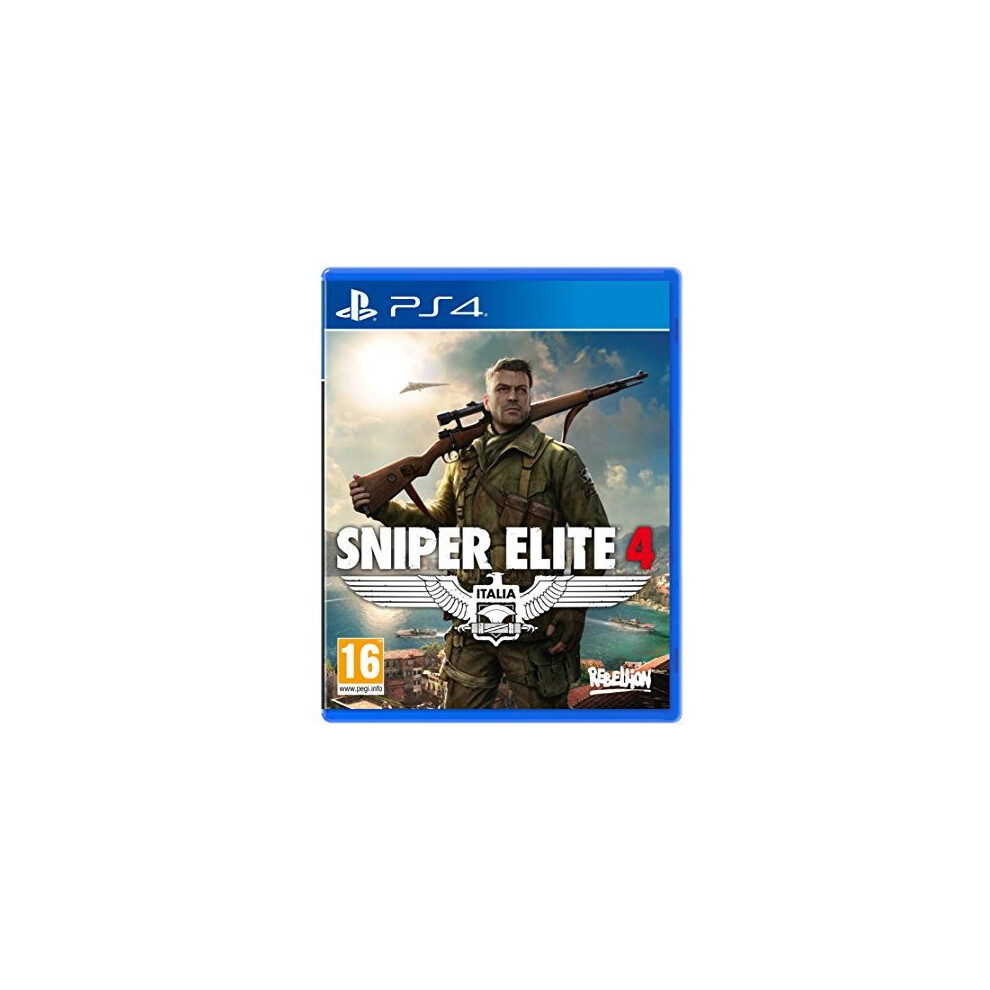 Sniper Elite 4 (PS4) - Immersive WWII Sniper Stealth Shooter with Tactical Precision