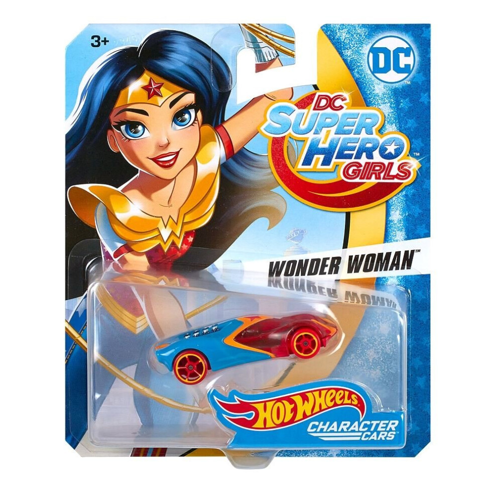 DC Super Hero Girls - Wonder Woman Hot Wheels Vehicle