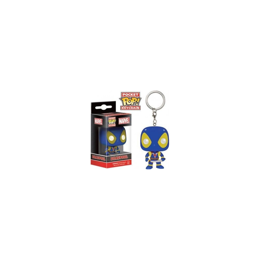 Marvel - Deadpool (Blue X-men Suit) POP Vinyl Keychain