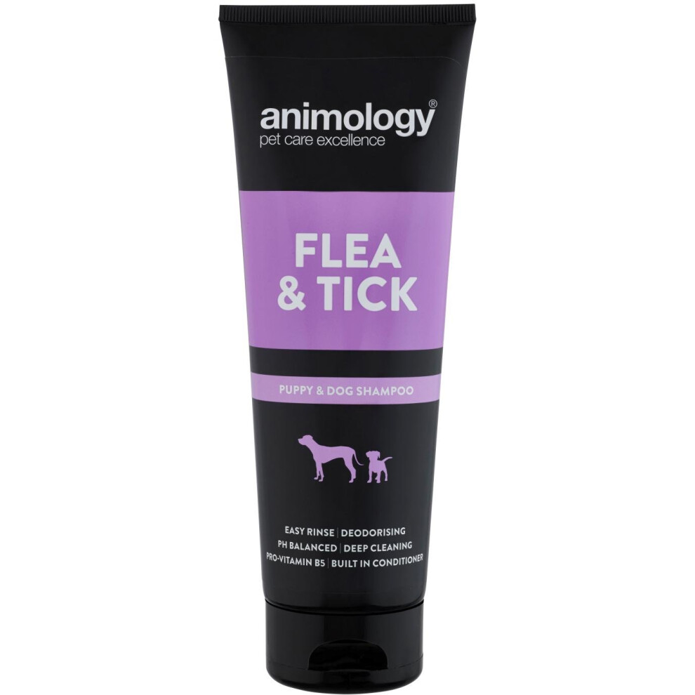 DOG FLEA SHAMPOO x 6. Animology Flea & Tick Dog Shampoo 6 x 250ml - Image 10