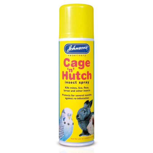Johnson's Veterinary Johnsons Cage n Hutch Insect Spray 250ml