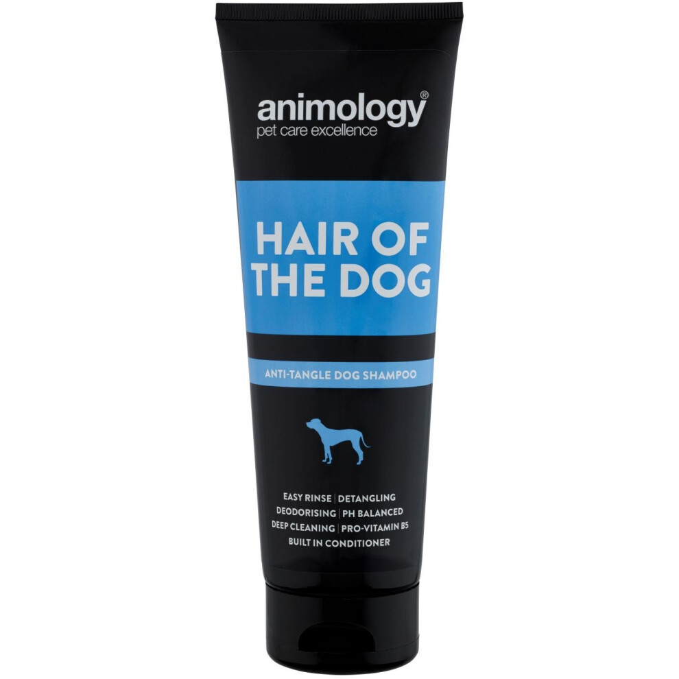 Detangling Dog Shampoo Conditioner Deodorising Hair Of The Dog Animology 250ml - Image 4