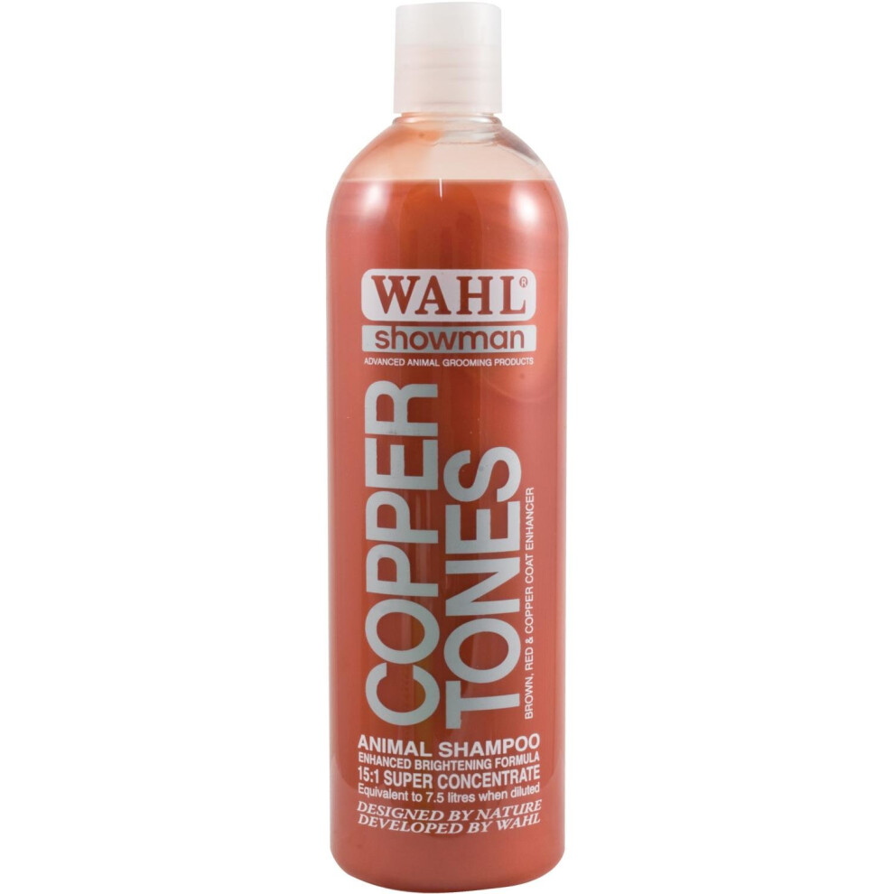 (Copper Tones) Wahl Showman Shampoo 500 Ml