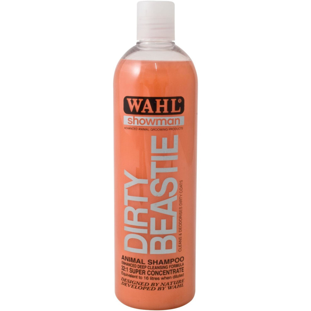 (Dirty Beastie) Wahl Showman Shampoo 500 Ml